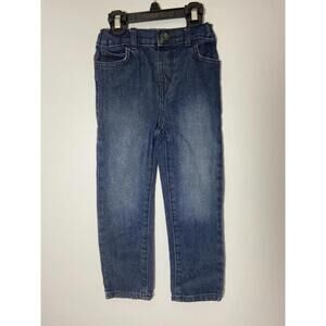 Childrens Place Skinny Jeans Black Girls Size 4T Adjustable Waist Denim Sctretch